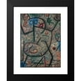 thumbnail image 2 of Paul Klee 14x18 Black Modern Framed Museum Art Print Titled - Oh! These Rumors! (1939), 2 of 5
