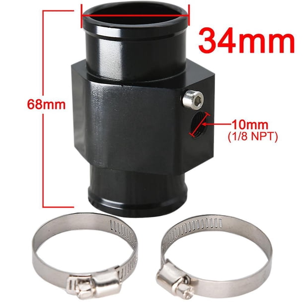 1pc Water Temperature Joint Pipe Sensor Gauge Radiator Hose Adapter 26mm 28mm 30mm 32mm 34mm 36mm 38mm 40mm Water Temp Adapters