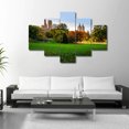 thumbnail image 3 of TISHIRON 5PCS Framed Canvas Wall Art Set,60"x40" Trees Lawn in Central Park Canvas Art Decor, 3 of 7
