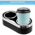 thumbnail image 2 of 2 Pcs Porte-Boisson Double Trou pour Voiture Bouteille et Tasse, 2 of 8