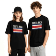 thumbnail image 2 of Costa Rica Flag Cool Graphic Tee For Men And Women, Travel Vacation Birthday Gift Cotton Short Sleeves T-Shirt, 2 of 5