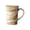 🥝 E_New#413, variant on Japanese Ceramic Coffee Mug 10.5oz 310ml – Gold Glazed Large Coffee Cup, Heat Retaining, Microwave & Dishwasher , Comfortable Handle, Gift Ready