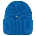 thumbnail image 2 of Gorro Beanie Fjällräven 1960 Logo de lana de cordero Azul Alpino, 2 of 3