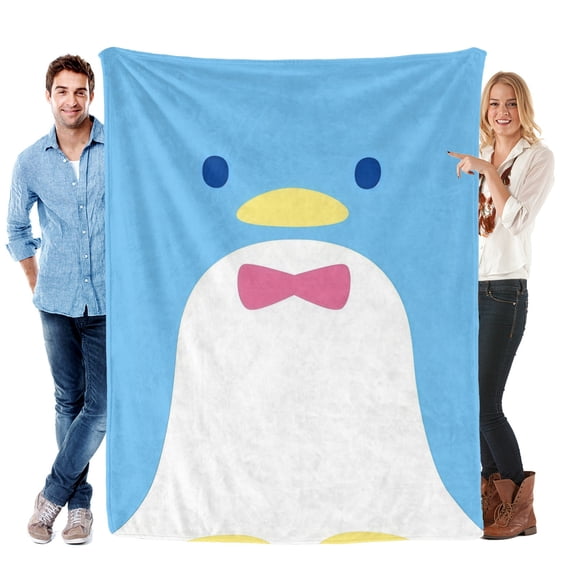 Throw Blanket for Tuxedo Sam Soft Warm Bed Couch Flannel Blanket for Kids Boys Girls Gifts Home Decor 30x40 Inch