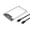 USB C-USB C, variant on Agiufgs 2.5-Inch SATA HDD/SSD Enclosure, USB 3.0 with UASP for Faster Transfers, Plug-and-Play External Drive Case for Data Backup