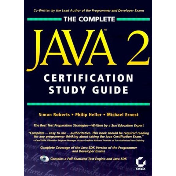 Pre-Owned Complete Java 2 Certification Study Guide with CDROM