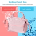 thumbnail image 4 of Bento Case Organizador Bolsas Bolsas impermeables para refrigerios para mujeres y niños (Rosa S), 4 of 6