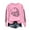 Pink, variant on SHE IS Crewneck Sweatshirts Women Graphic Funny Womens Oversized Sweatshirts Pullover Sweatshirts for Women with Zipper Long Sleeve Tops for Women Cotton My Orders Placed