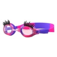 thumbnail image 2 of Gafas de natación para niños Casas de natación de dibujos animados Narizas de siliocne lindas gafas de piscina de gafas para deportes acuáticos niños Morado rosa, 2 of 8