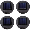 thumbnail image 2 of Aleko Pieces - Farol solar para jardín al aire libre, cubierta de luz de panel solar con una bombilla LED, farol solar de bricolaje para decoración de jardín al aire libre ACTIVE Biensenido a ACTIVE, 2 of 4