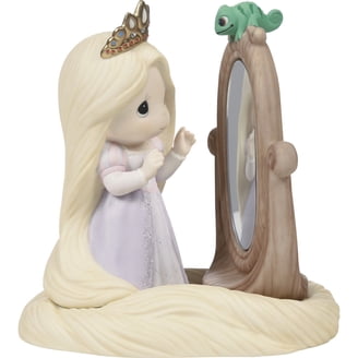 Precious Moments Disney ラプンツェル フィギュア Precious Moments Rapunzel and Maximus Figurine, Disney Showcase