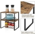 thumbnail image 3 of 2 Piece Expandable And Stackable Countertop Organizer, Free Assembly Storage Shelves For Kitchens, Cabinets, 3 of 3