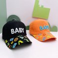 thumbnail image 5 of Xfvqtps Baby Baseball Cap Infant Toddler Boys Girls Summer Hat Letter Print Beach Breathable Sun Protection Sun Hat, 5 of 5