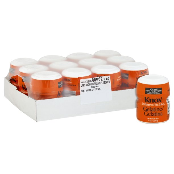 KNOX Unflavored Gel, 16 oz. (Pack of 12)