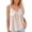 Pink, variant on Idoravan Tank Tops for Women Women's Fashion Casual Summer Sling Solid Color Sleeveless Lace V-Neck Top