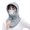 Light Grey, variant on Winter Cycling Face Guard Neck Gaiter Breathable Thick Warm Windproof Outdoor Skiing Motorcycle Bandana Balaclava Hat Neck Scarf Face Shield