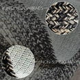 thumbnail image 4 of VHC Brands Sawyer Mill Black White Jute Rug Oval w/Pad 27x48, 4 of 6