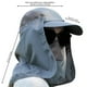 thumbnail image 5 of Greeniant Sombrero plegable portátil parasol a prueba de viento gorra de pesca verano a prueba de polvo sombrero de béisbol al aire libre senderismo Type2 NO2 Greeniant OD001330-04, 5 of 6