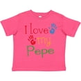 thumbnail image 3 of Inktastic Pepe Grandkids Handprints Boys or Girls Toddler T-Shirt, 3 of 5