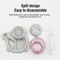 thumbnail image 3 of Automatic Pet Food Self Dispenser Dog Cat Rabbit Feeder Water Auto Dish 2 Bowls, 3 of 11