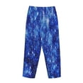 thumbnail image 5 of Disketp Blurred Star Snow Christmas Print Women'S Comfy Pajama Pants Casual Drawstring Palazzo Lounge Wide Leg Pants, 5 of 9