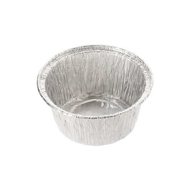 5 x 4 Aluminum Foil Pans, 8.8oz Disposable Trays Containers 50pcs