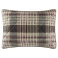 thumbnail image 3 of Dearfoams 3-Piece Brown Plaid Quilt Set for Teens Adults Seniors, King, 3 of 5
