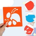 thumbnail image 3 of Painting Template Drawing Stencils Fall for Crafts Reusable Zoo Paints Child, 3 of 8