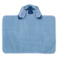 thumbnail image 7 of Lambs & Ivy Disney Stitch Luxury Blue Cotton Terry Hooded Baby Bath Towel, 7 of 7