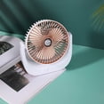 thumbnail image 4 of Xihbxyly Ventilador de Escritorio Usb, Miniventilador Portátil, Refrigeración Ajustable de 3 Velocidades, Diseño Compacto para Oficina, Hogar y Dormitorio, Funcionamiento Silencioso, Regalo de Verano, 4 of 7