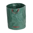 thumbnail image 3 of Bolsa de hojas de jardín 50L Contenedor de basura del patio al aire libre Amplio Amplio Plazible Plazapsible Recortes de hierba Colección de desechos, 3 of 8
