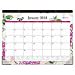 thumbnail image 2 of Blue Sky 101714 2018 Monthly Desk Pad Calendar, 22" x 17", Dahlia, 2 of 2