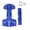 Blue, variant on Scuba Tech Diving Low Volume Aluminum Backplate + Single Tank Adapter, Blue