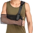 thumbnail image 1 of Eslinga de brazo inmovilizador de hombro médico soporte para pulgar manguito rotador muñequera correa ligera y transpirable comodidad, 1 of 5