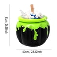 thumbnail image 6 of Summerween 1 Pack Witch Cauldron Inflatable Drink Cooler Float, Halloween Inflatables Beverage Tub, Summer Inflatables & Pool Party Supplies for Poolside, Halloween Party and Backyard Decorations, 6 of 6