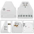 thumbnail image 3 of Clap On Off Sound Activated Switch by Hand w 2 Outlets for Home Appliance Security Device to Intruders Fireproof ABS Use Automation, 3 of 5