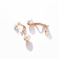 thumbnail image 3 of SOHI Gold-Plated White Pearl-Beaded Jewellery Set, 3 of 6