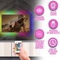 thumbnail image 2 of LED TV Backlight for Theatrical Ambient 15 Colors - 39 Inches LED Strip Lights for TV, 2 of 4