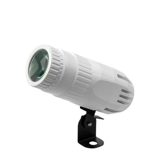 4 in 1 LED Spotlights Light DJ Disco Party Holiday Dance Bar Xmas Stage Lighting Effect with Remote Control Color:white Specification:U.S. regulations