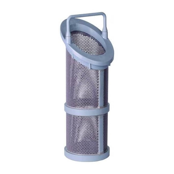 Replacement Basket, PVC, Fits 1-1/4"-2" SB/DB, 1/32" Perforations
