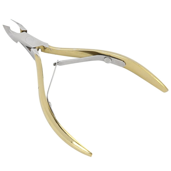 Dead Skin Scissors Nail Cuticle Nippers Stainless Steel Cuticle Nippers Nail Cuticle Nippers Stainless Steel Dead Skin Scissors Pedicure Manicure ToolGolden