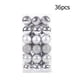 thumbnail image 5 of 36 Uds bolas de Navidad de plástico bolas de Navidad ligeras para accesorios de fiesta de vacaciones en casa Hugtrwg Para estrenar, 5 of 7
