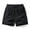 (Casual 182)Black, variant on Mens Plus Size Shorts Fashion Breeches Solid Color Casual Summer Thin Outdoor Running Sports Ice Silk Quickdrying Breathable Short Pants