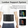 thumbnail image 2 of Decompression Back Belt Spinal Air Traction Belt Back Support and Lumbar Traction Belt Promote Lumbar Blood Circulation, 2 of 6