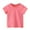 Hot Pink, variant on VerPetridure Clearance Toddler Baby Boy Girl Solid Short Sleeve T-Shirts Infant Cotton Shirts Summer Crew Neck Tops
