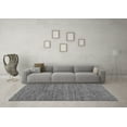 thumbnail image 3 of Ahgly Company Indoor Square Abstract Gray Modern Area Rugs, 5' Square, 3 of 4
