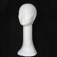 thumbnail image 4 of 18'' Foam Wig Head Mannequins Manikin Stand, Style, Model & Display Women's Wigs, Hats & Hairpieces - Extra Large, 4 of 8