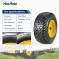 thumbnail image 6 of MaxAuto 13x5.00-6 Front & 16X6.50-8 Rear Tire & Wheels for Lawn Riding Mowers Set of 4, 6 of 7