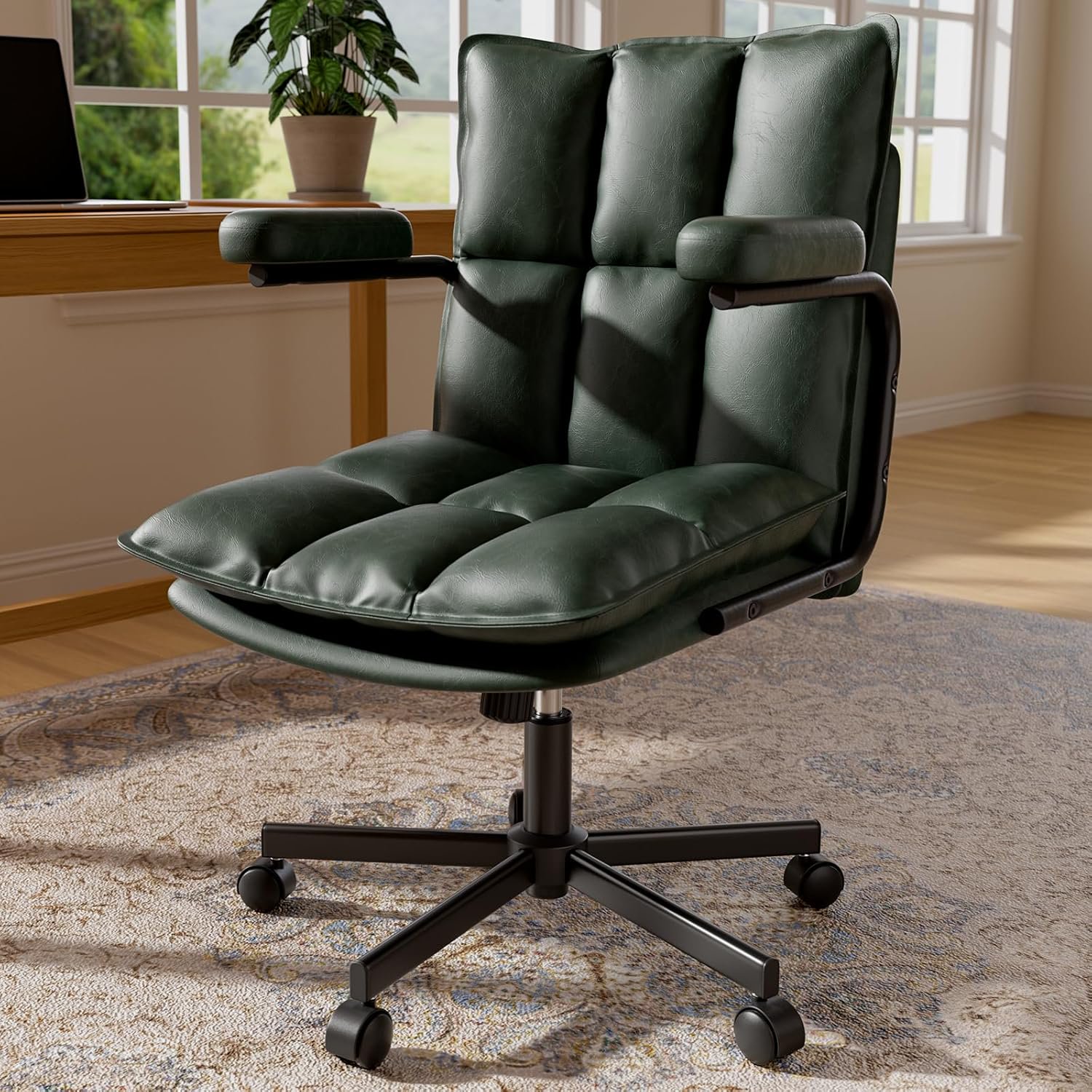mid century modern desk chair product