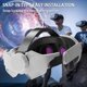 thumbnail image 3 of Ndcxsfigh Correa para La Cabeza Ajustable Cómoda Correa para La Cabeza Alternativa para Meta/Oculus Quest 3, 3 of 9